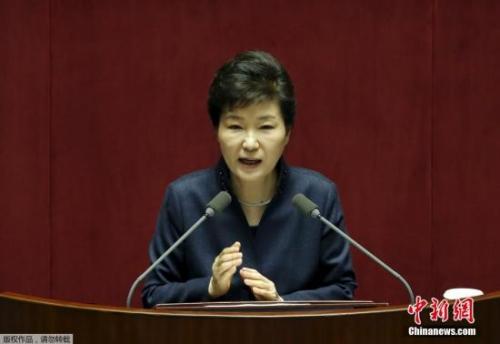 资料图:韩国总统朴槿惠