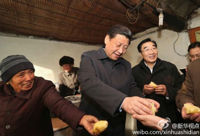 这五年,习近平的扶贫足迹 这五年,习近平的扶贫足迹