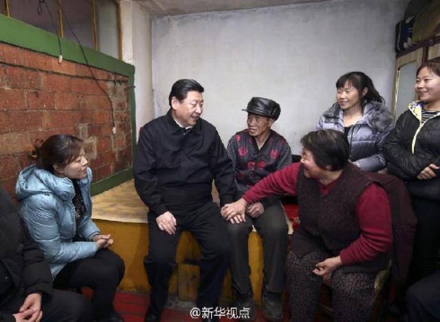 这五年,习近平的扶贫足迹 这五年,习近平的扶贫足迹