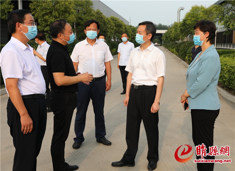 摆向阳莅睢调研督导疫情防控工作